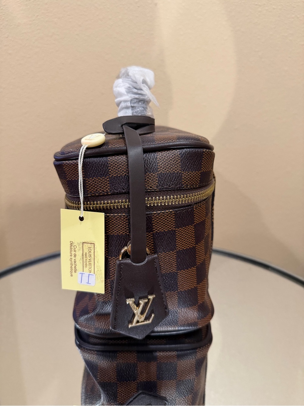 Brown Make-up Bag